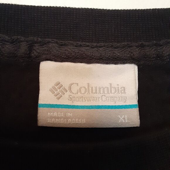 Columbia Sweatshirt Mens XL Back Long Sleeve Pullover Crew Fleece Spellout - Picture 3 of 6